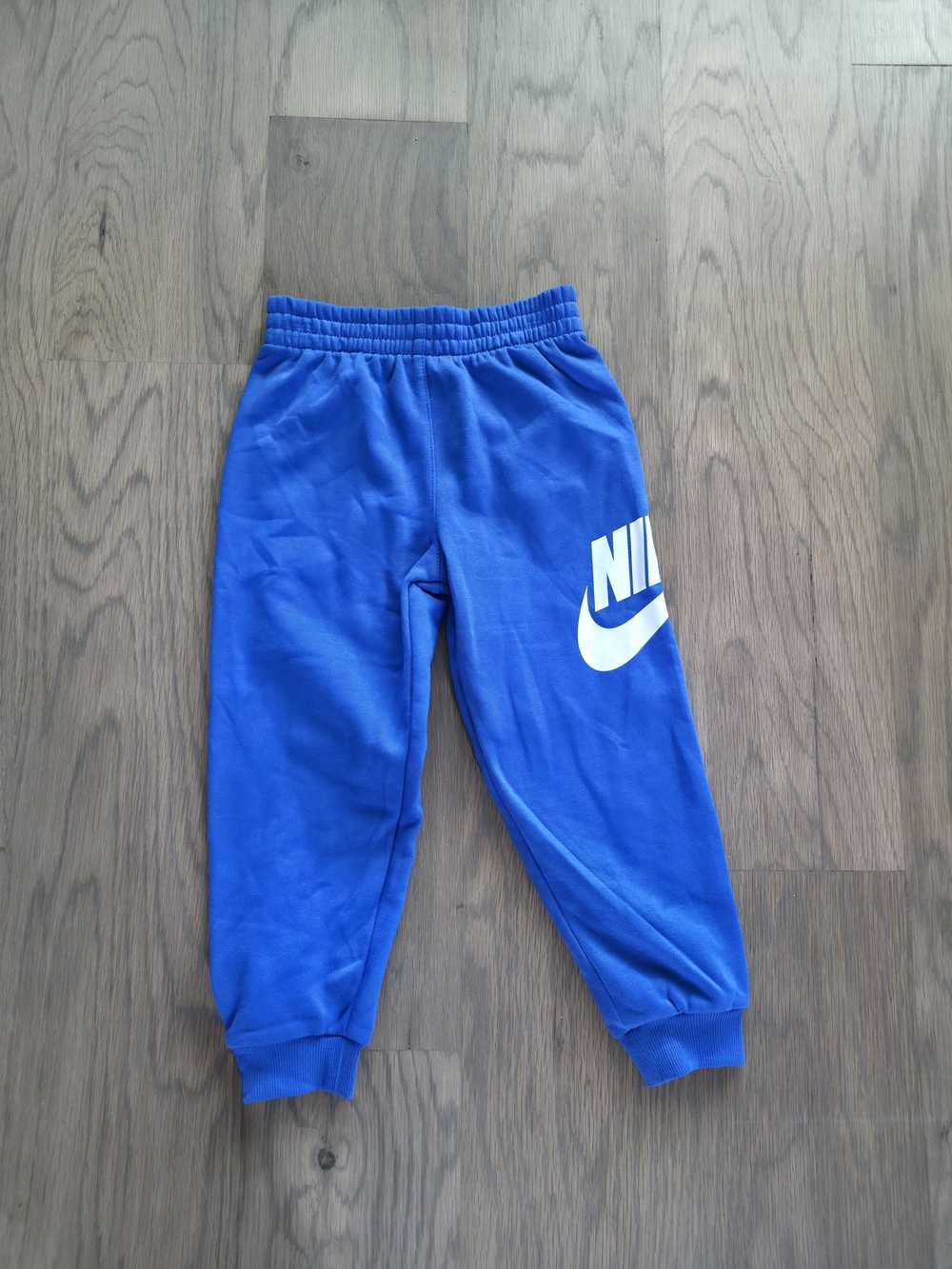 Nike Kids Royal Blue Sweatpants with White Swoosh